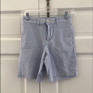 BV boys seersucker shorts